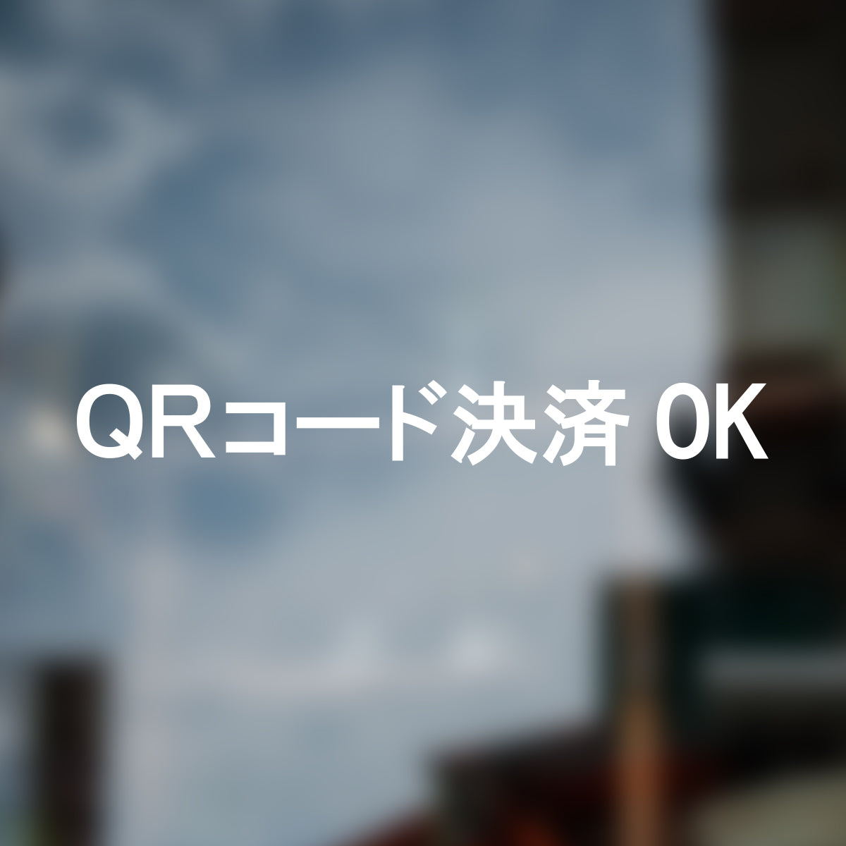 決済方法案内ステッカー cas-005-001