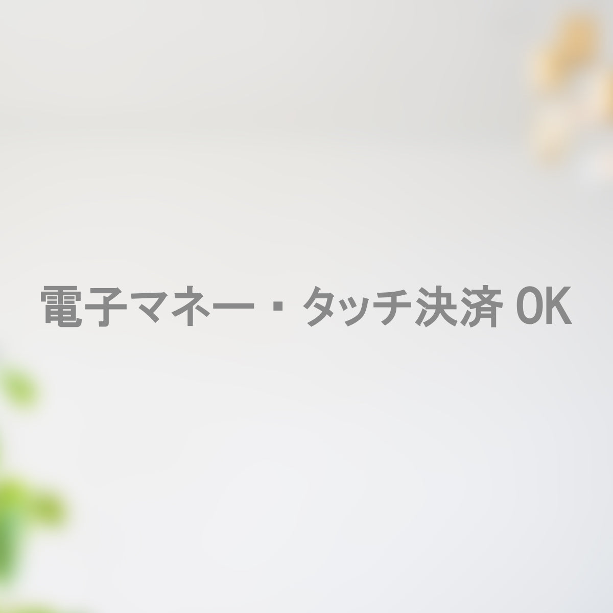 決済方法案内ステッカー cas-013-001