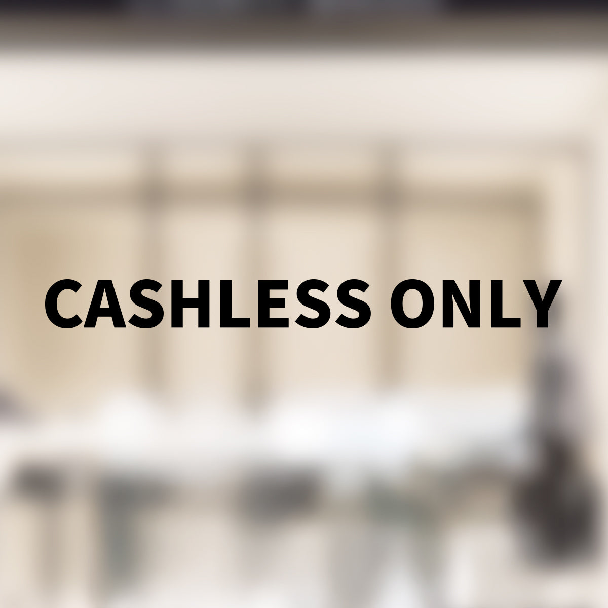 決済方法案内ステッカー cas-021-001