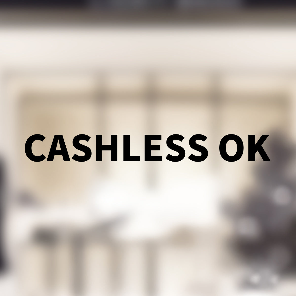 決済方法案内ステッカー cas-022-001
