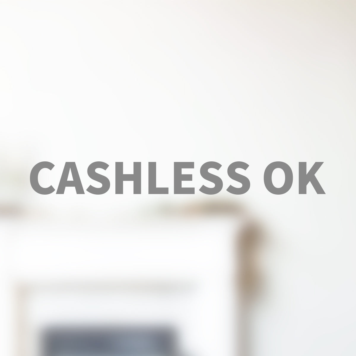 決済方法案内ステッカー cas-022-001
