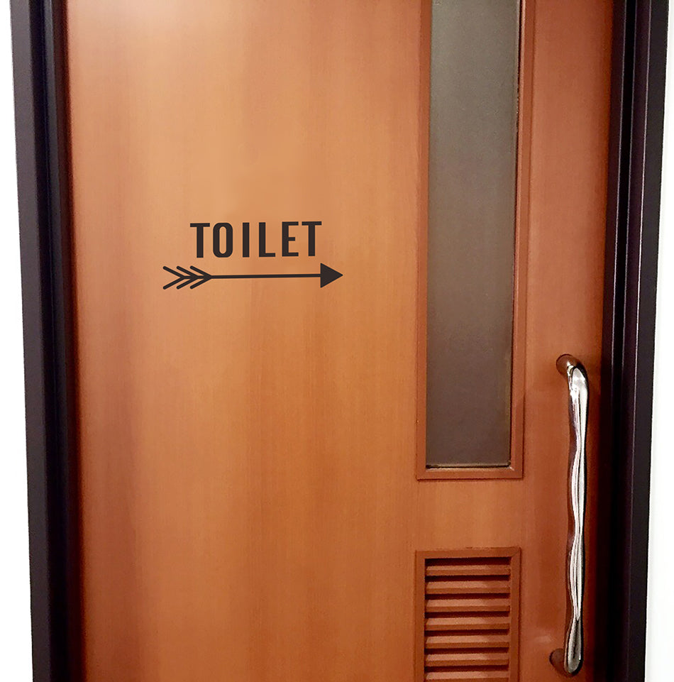 トイレサイン 矢印 右 izn-001-001-r
