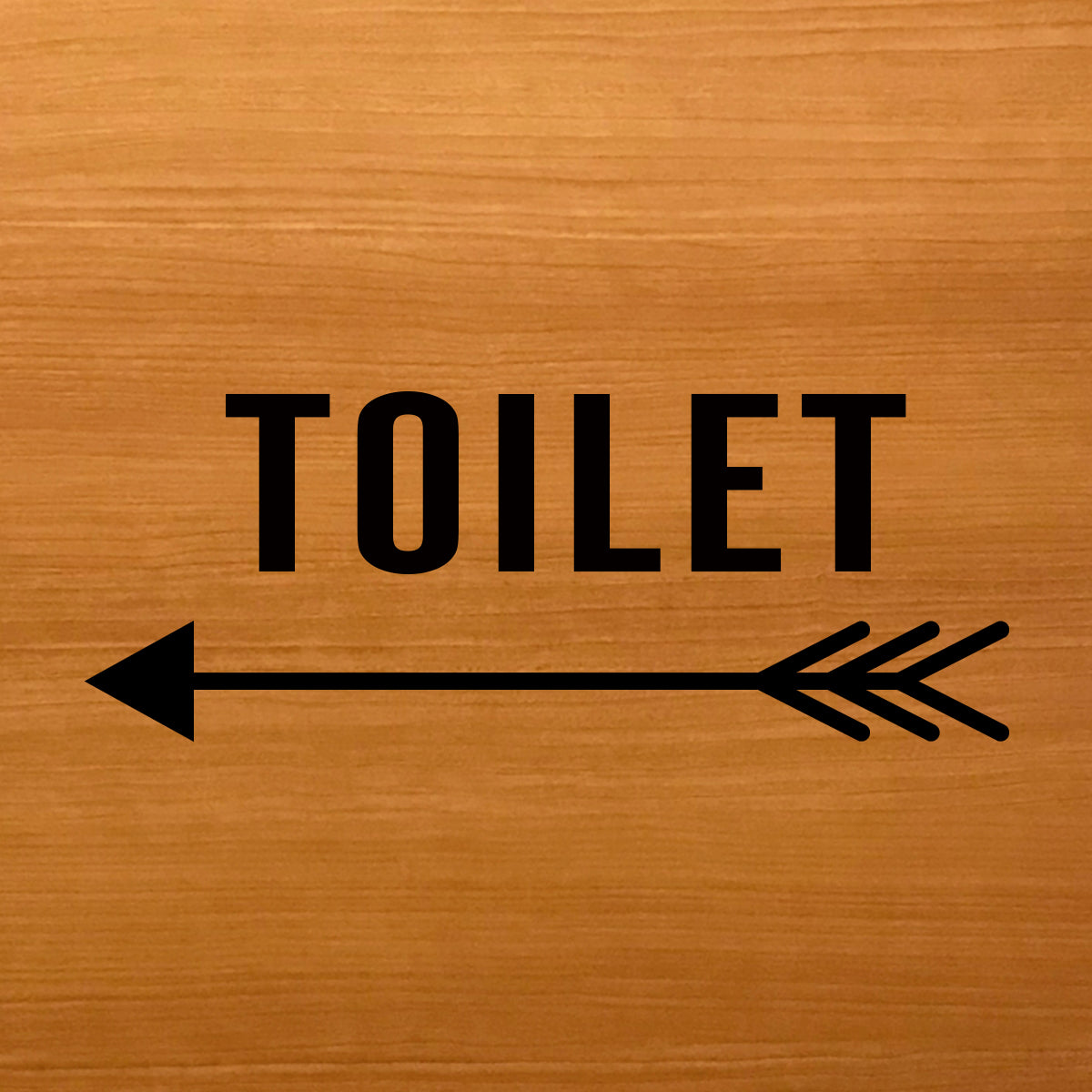 トイレサイン 矢印 左 izn-001-001