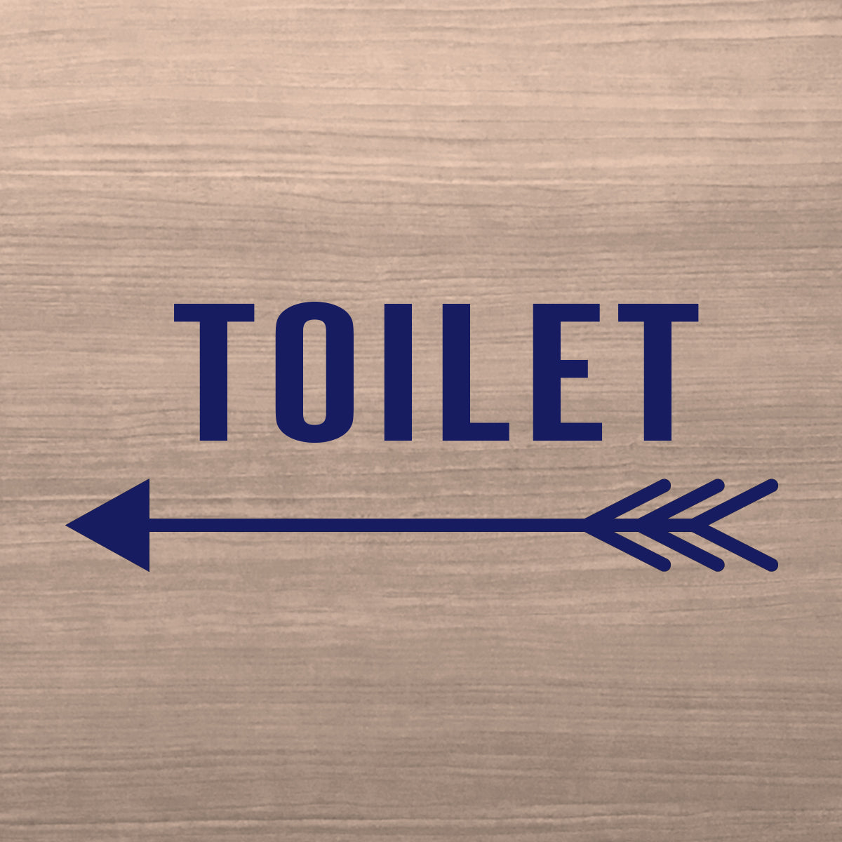 トイレサイン 矢印 左 izn-001-001