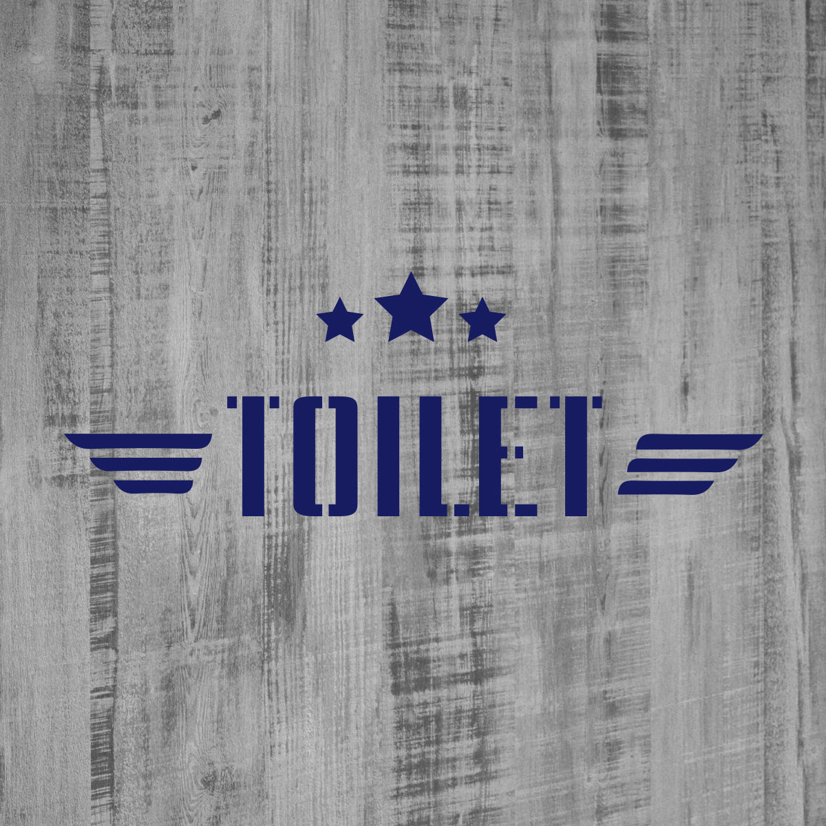 トイレサイン ミリタリー風 izn-004-001