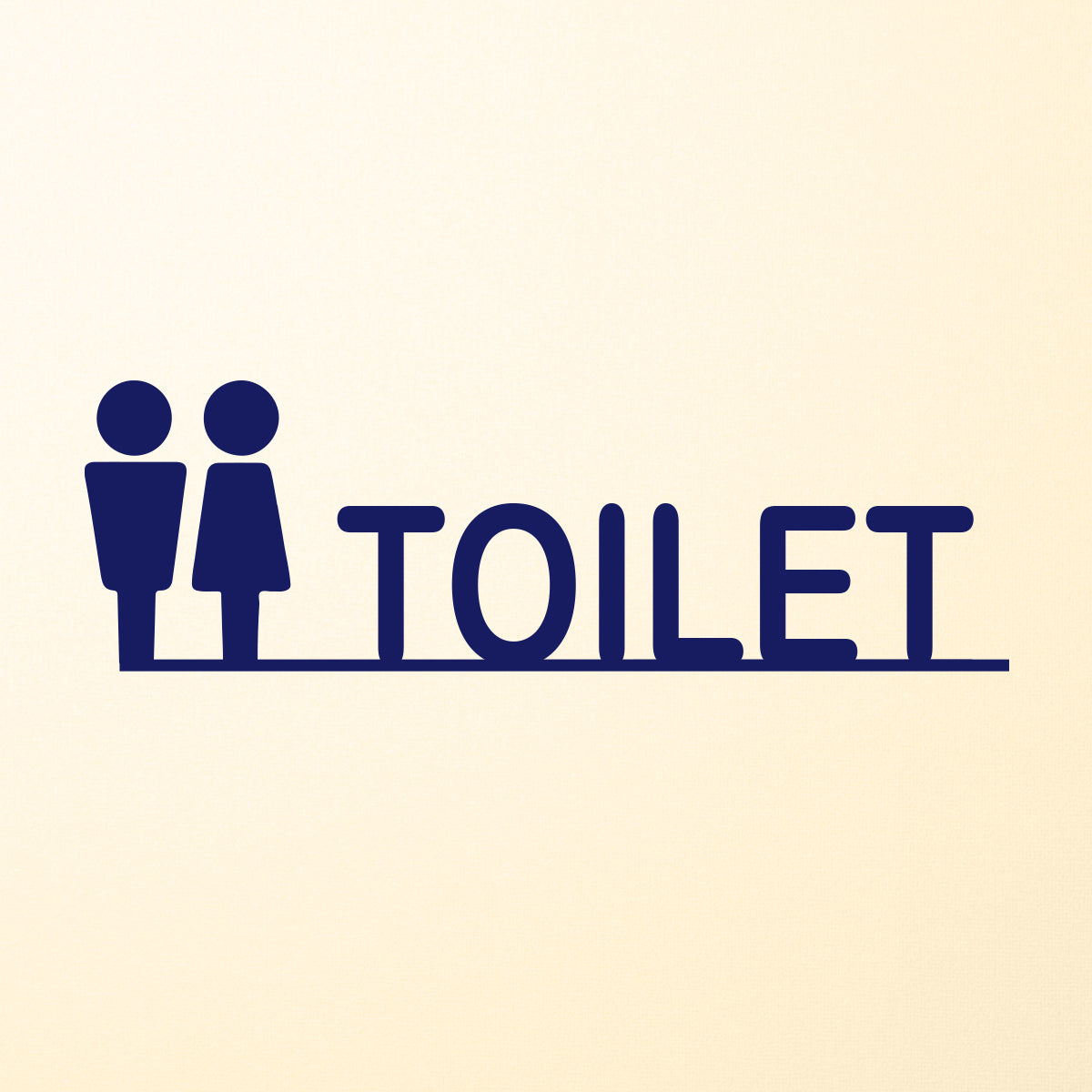 トイレサイン TOILET 男女 izn-005-001-MG