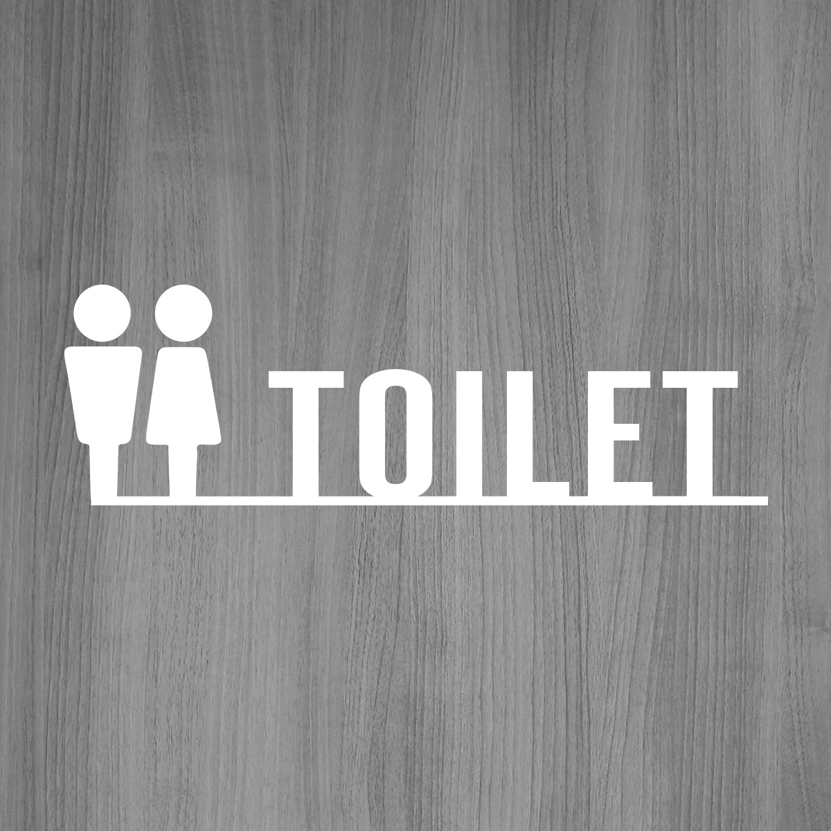 トイレステッカー TOILET 男女 izn-005-001-KG