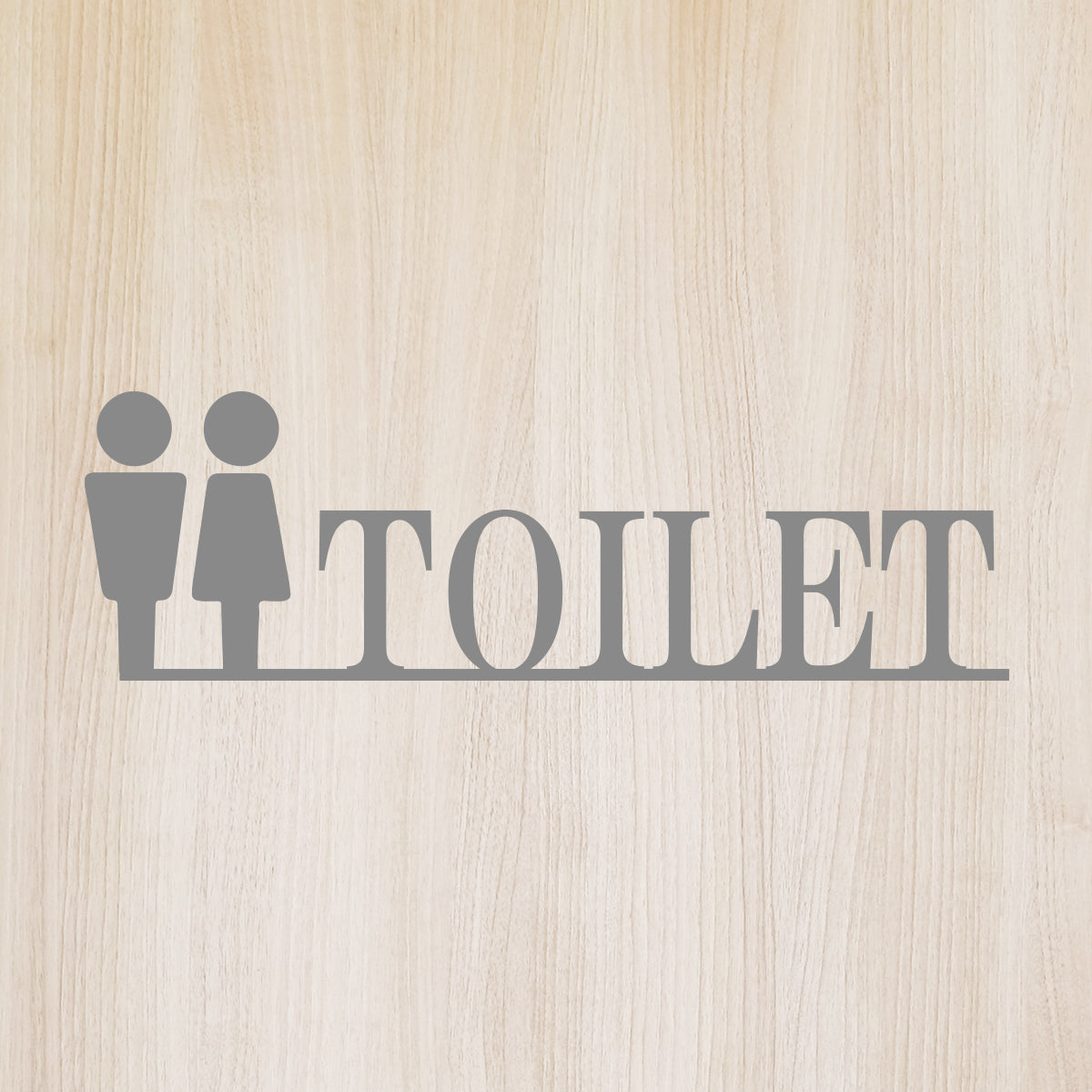 トイレサイン TOILET 男女 izn-005-001-MN