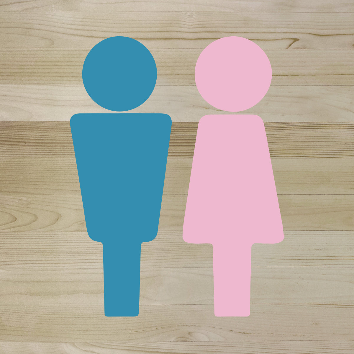 トイレサイン 男女マーク 2カラー izn-010-002