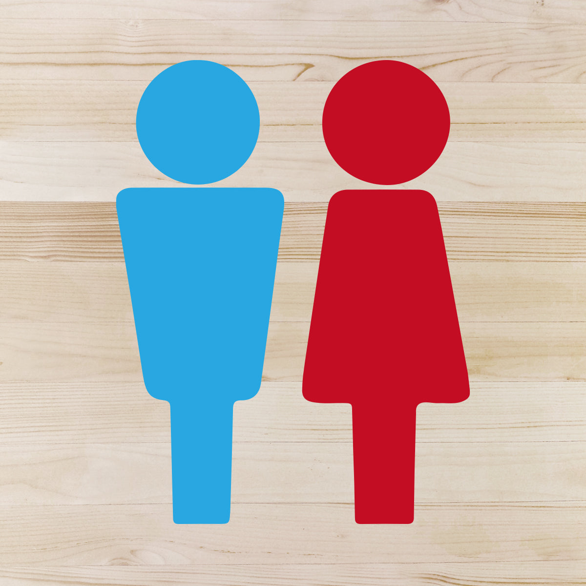 トイレサイン 男女マーク 2カラー izn-010-002