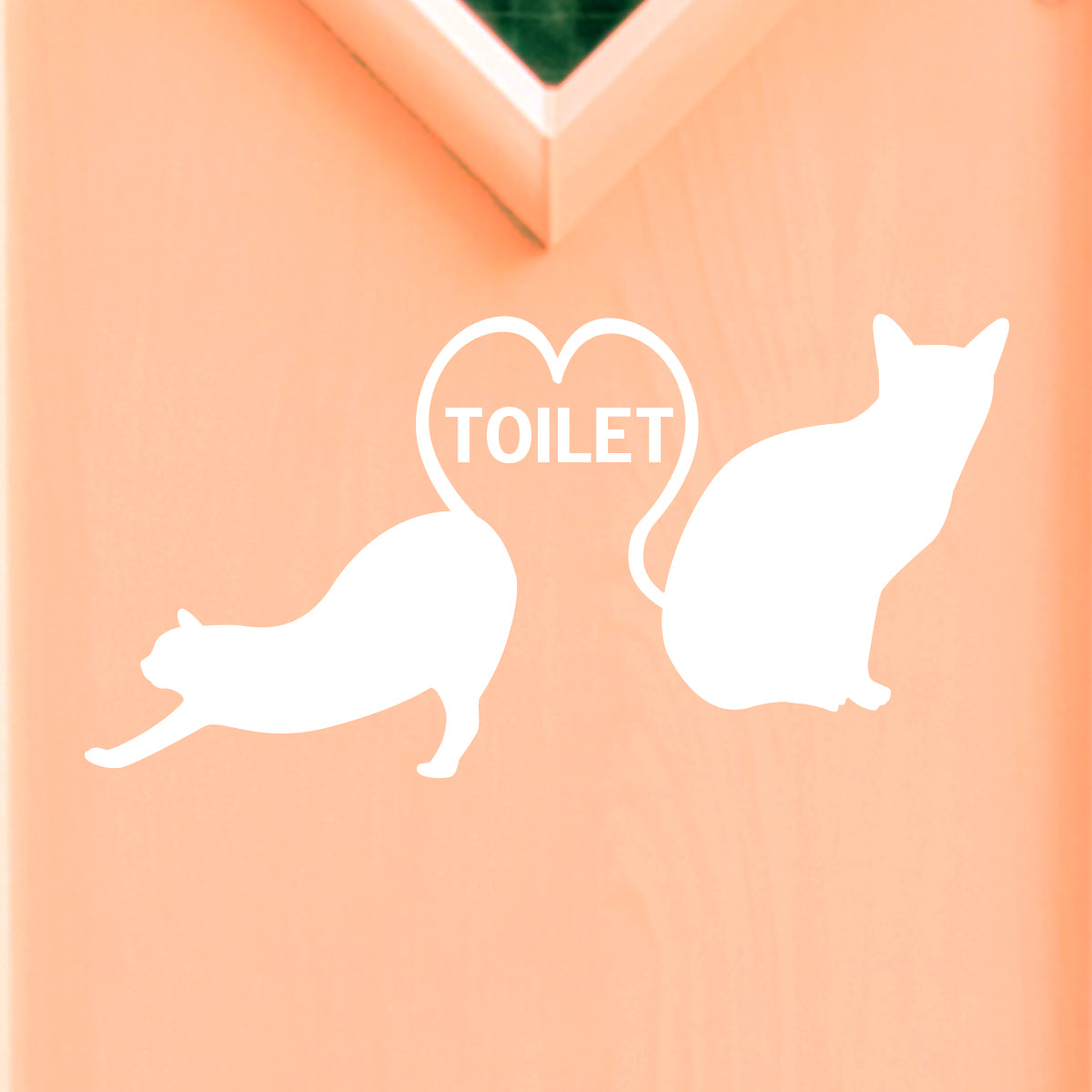 トイレサイン ねこ s167