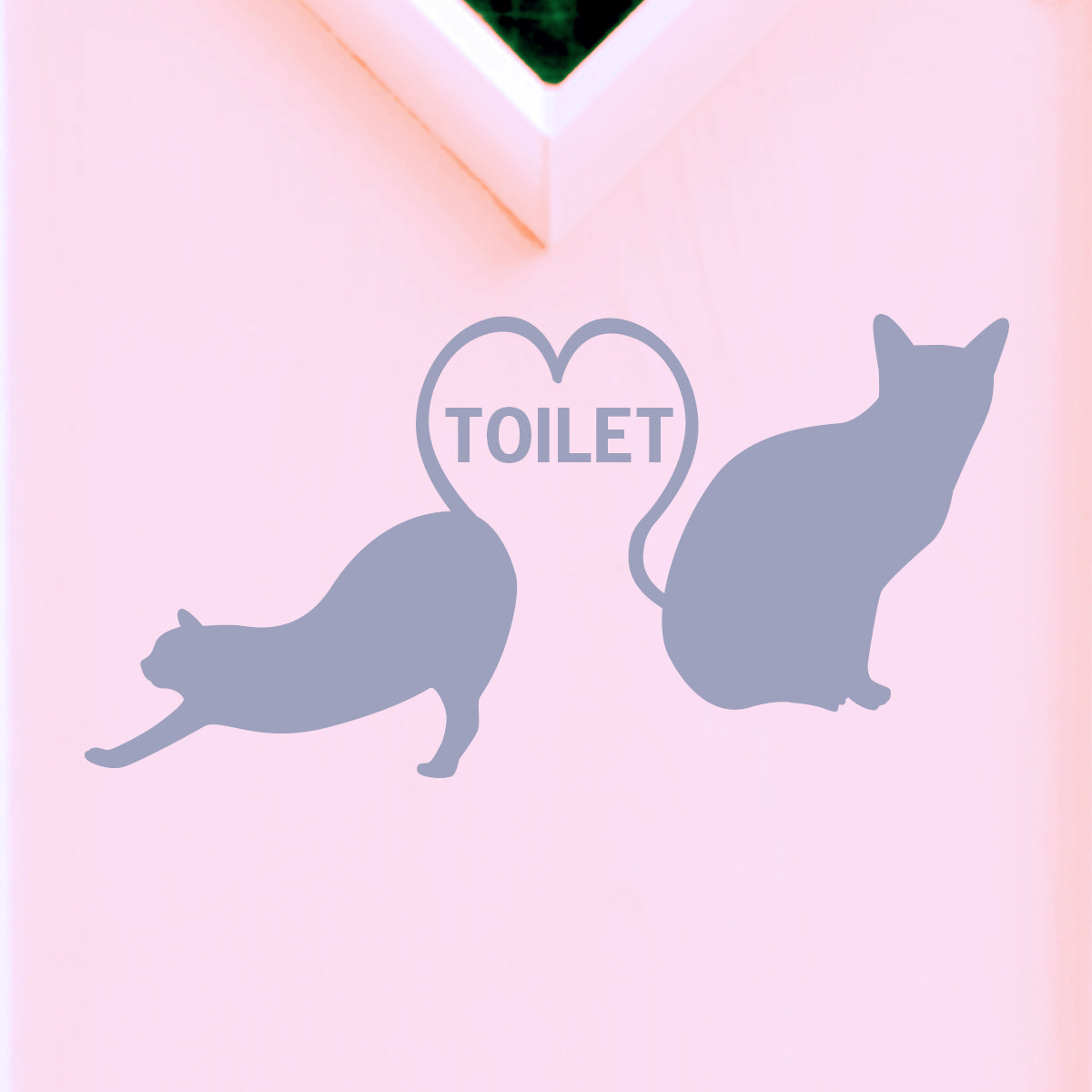 トイレサイン ねこ izn-012-001