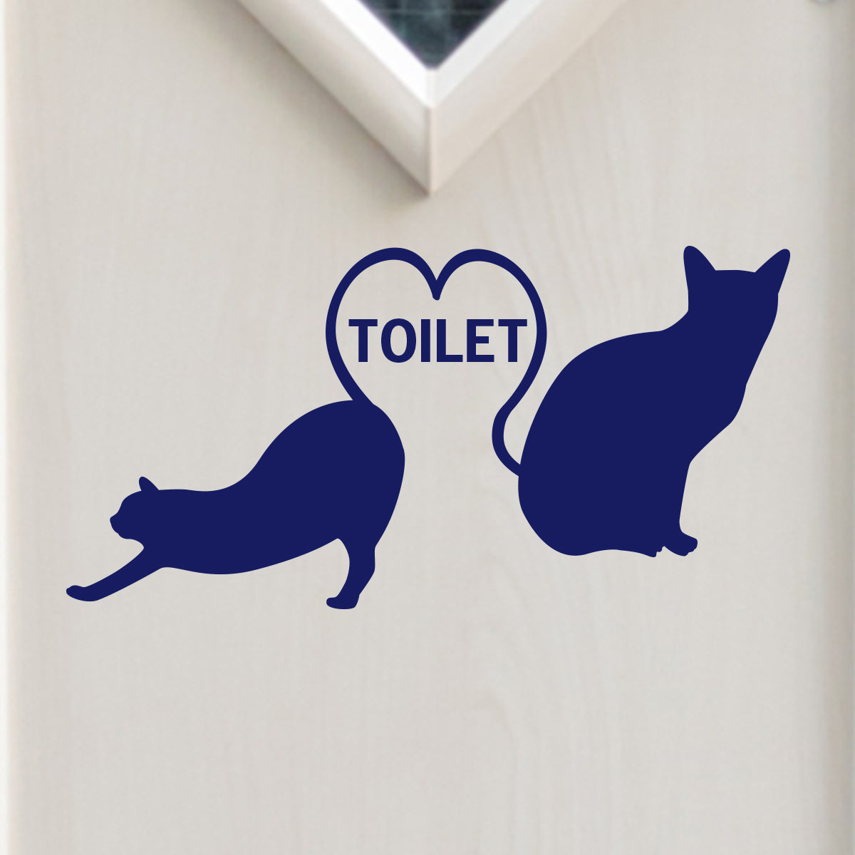 トイレサイン ねこ izn-012-001