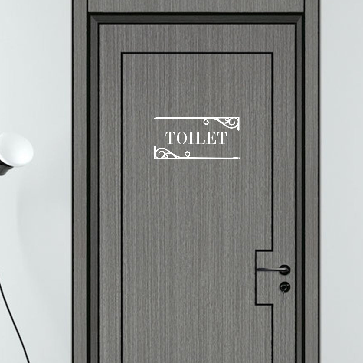 トイレサイン アンティーク調アイアン s49