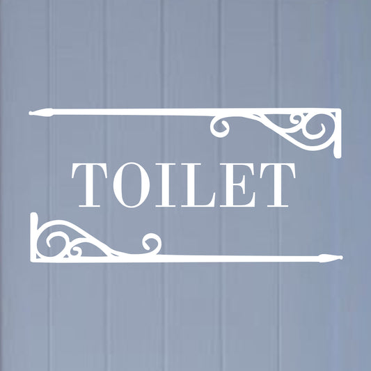 トイレサイン アンティーク調アイアン s49
