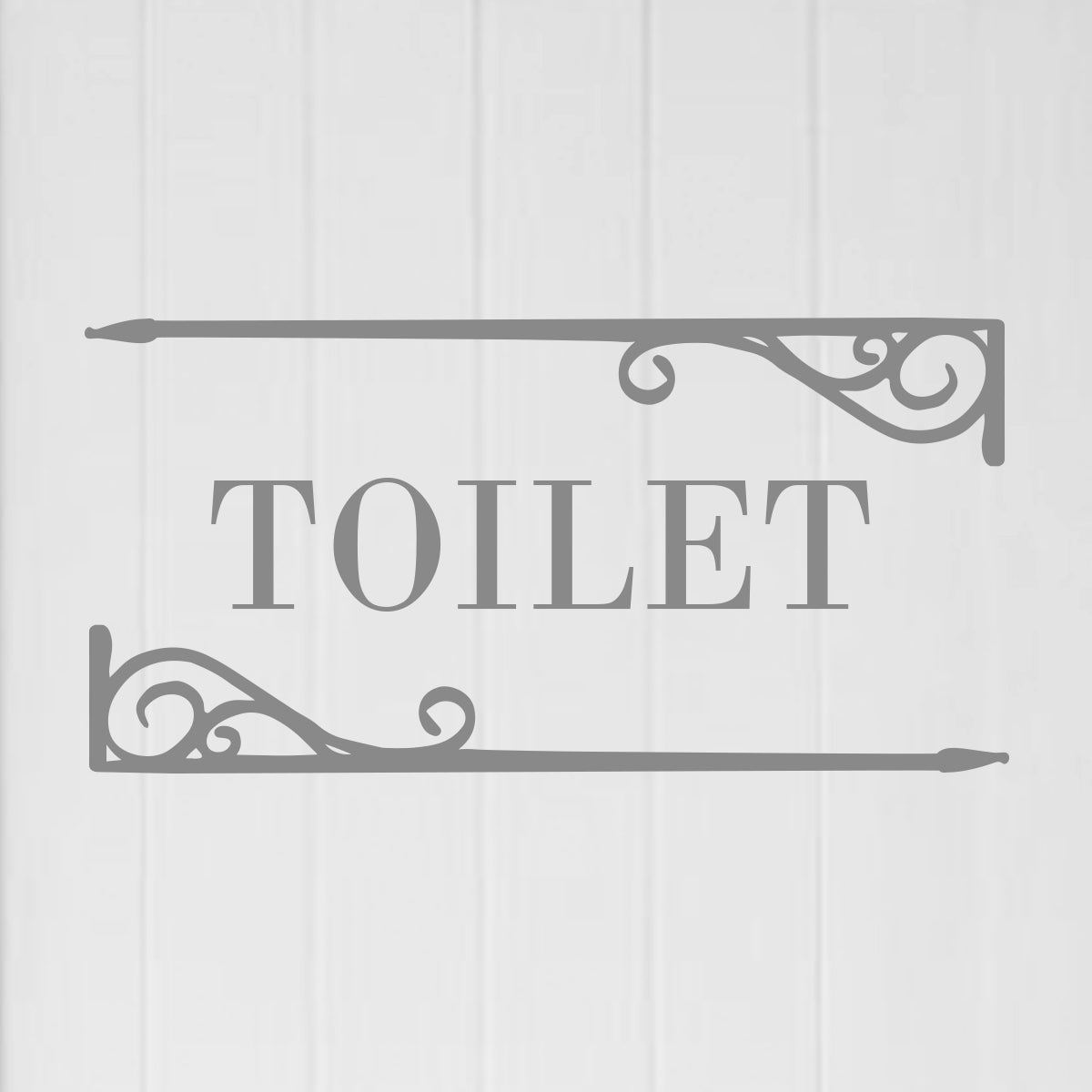 トイレサイン アンティーク調アイアン s49